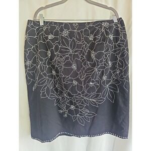 Josephine Chaus Lined Pencil Skirt Size 16